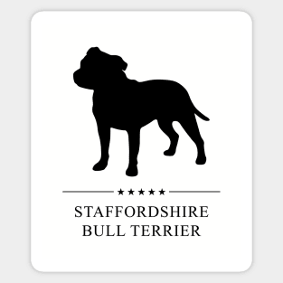 Staffordshire Bull Terrier Black Silhouette Sticker